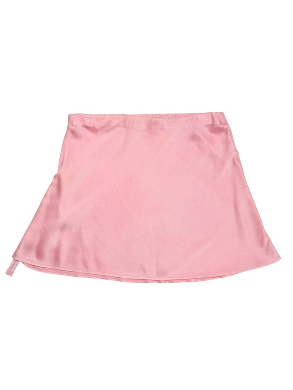 SVNR Silk Mini Skirt in Pink